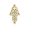 201 Stainless Steel Religion Laser Cut Connector Charms STAS-F316-37G-1