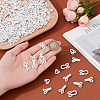 120Bgas 4 Styles Nylon & Iron Hook and Eye DIY-NB0016-10B-3