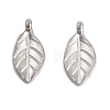 Non-Tarnish 304 Stainless Steel Charms STAS-L082-009P-1