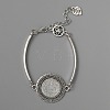 Alloy Link Bracelet Making FIND-WH0112-94AS-1