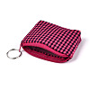 Plaid Pattern Cotton Wallets AJEW-N003-21-3