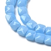 Opaque Glass Beads Strands GLAA-L050-C17-3