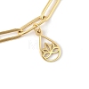 304 Stainless Steel Bracelets LS-BJEW-Q340-03G-2