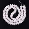 Luminous Handmade Silver Foil Glass Beads Strands FOIL-N029-02B-02-3