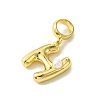 Rack Plating Brass with ABS Plastic Pearl European Dangle Charms KK-G501-02H-G-2