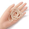 Glass Pearl Beads Strands HY-YW0001-07-4