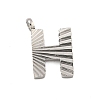 304 Stainless Steel Charms STAS-G345-01P-H-1