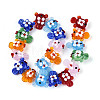 Handmade Lampwork Beads Strands LAMP-N036-21A-2