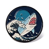 Sea Wave Scenery Theme Enamel Pins JEWB-F033-02A-1