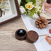 Round Wood Ring Storage Boxes AJEW-CL0005-46B-4