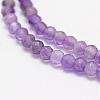 Natural Amethyst Beads Strands G-F460-50-3