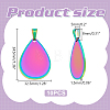 10Pcs Alloy Pendants FIND-WR0011-54C-2