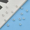 Rack Plating Brass Round Spacer Beads X1-KK-I601-3mm-S-RS-6