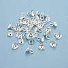 201 Stainless Steel Bead Cap Pendant Bails STAS-L244-27D-S-1