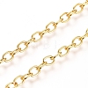 3.28 Feet Brass Cable Chains X-CHC-G007-05G-2