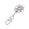 304 Stainless Steel Macrame Chain Pouch Empty Stone Holder Pendant Decoration HJEW-JM02081-3