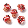 Handmade Bumpy Lampwork Beads LA-CBAE4A5-02B-1