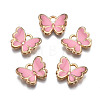 Alloy Enamel Charms X-ENAM-S121-070J-1