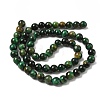 Dyed Natural Tiger Eye Beads Strands G-G102-A01-02-4