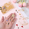 DIY Brooch Making Kits DIY-BM0002-38-3