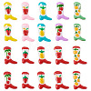 20Pcs 10 Styles Fruit Theme Boot Baking Paint Glass Enamel Beads LAMP-TA0002-78C-2