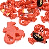 Opaque Resin Cabochons RESI-B048-01-2