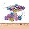 430 Stainless Steel Dangle Earrings EJEW-B157-01A-5