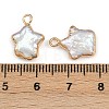 Natural Keshi Pearl Pendants KK-D423-07G-3