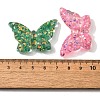 Transparent Resin Cabochons RESI-H035-02B-3