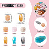 60Pcs 6 Colors Opaque Acrylic Beads OACR-TA0004-96-4