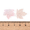 Baking Paint Transparent Glass Pendants LS-DGLA-N014-11B-03-3