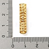 Brass Micro Pave Clear Cubic Zirconia Beads KK-G493-12G-01-3