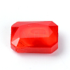 Opaque Solid Color Glass Beads GLAA-WH0025-58F-2