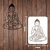 Large Plastic Reusable Drawing Painting Stencils Templates DIY-WH0202-067-2