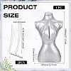 Female PVC Half Body Inflatable Mannequins ODIS-WH0030-294B-2