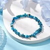 Natural Apatite Beads Kids Bracelets BJEW-JB10611-04-2