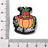Thanksgiving Theme Silicone Beads SIL-J001-01D-3