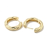 Brass Hoop Earrings EJEW-B035-40KCG-2