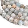 Natural Aquamarine Beads Strands GG-CBA1CAF-A02-10mm-3