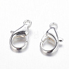 Zinc Alloy Lobster Claw Clasps PALLOY-R042-303-S-NF-2