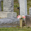 Plastic Cemetery Vase with Stake AJEW-WH0709-444A-6