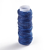 Waxed Polyester Cord YC-WH0007-03B-08-2