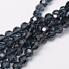 Imitation Austrian Crystal Bead Strands G-M181-10mm-20A-5