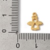 PVD Vacuum Plating 304 Stainless Steel Charms LS-STAS-L081-025G-3