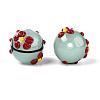 Handmade Lampwork Enamel Beads LAMP-T023-23E-3