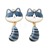 Printed Alloy Pendants ENAM-K076-45G-05-1