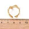 304 Stainless Steel Cuff Open Rings for Women SA-CBA7325-04G-3