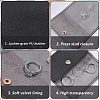 6Pcs PU Leather with PVC Pouches with Snap Button ABAG-WH0072-036A-4