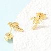 304 Stainless Steel Stud Earrings for Women SA-CBA7062-25G-3