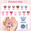 26Pcs 13 Colors Food Grade Eco-Friendly Silicone Focal Beads SIL-SZ0004-27-2